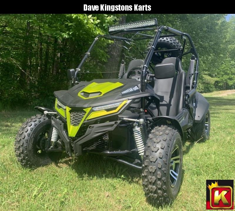 TrailMaster Cheetah 200X Deluxe Go Kart ADULT 38MPH UTV/GO KART GREEN
