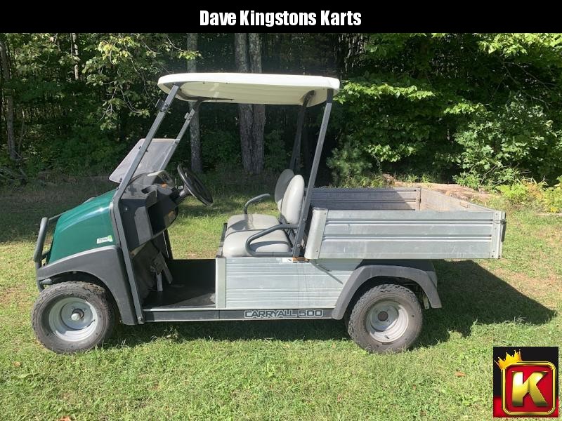 Club Car Carryall 500 Electric Powered Utility Vehicle w/6' Power Dump