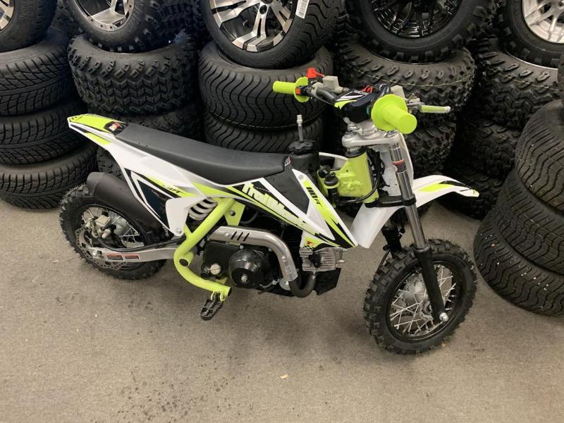 Winter Clearance! New TrailMaster Kids TM11 110cc Dirt Bike, Automatic Clutch Electric Start-Green Winter Clearance! New TrailMaster Kids TM11 110cc Dirt Bike, Automatic Clutch Electric Start-Green