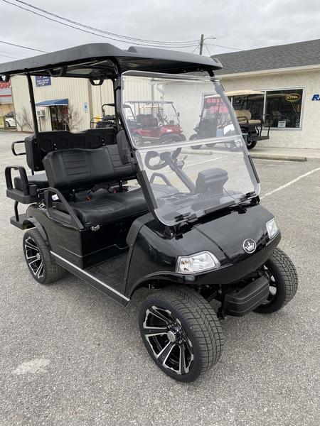 New Evolution Classic 4 "PLUS" STREET LEGAL LSV 25MPH golf car Black New Evolution Classic 4 "PLUS" STREET LEGAL LSV 25MPH golf car Black