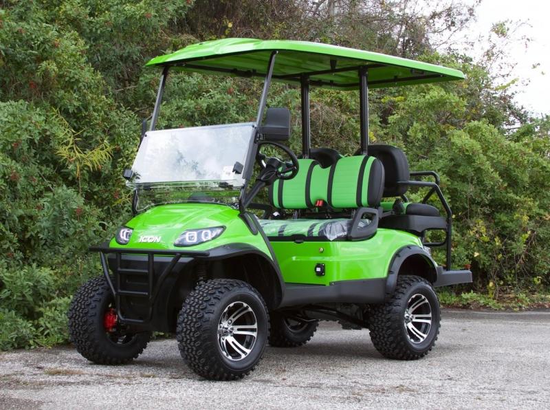 WINTER CLEARANCE! Icon EV i40L 4 passenger STREET LEGAL LSV electric