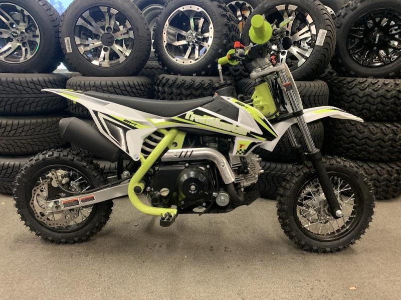 Fall Special! New TrailMaster TM11 110cc Dirt Bike, Automatic Clutch Electric Start-Green Fall Special! New TrailMaster TM11 110cc Dirt Bike, Automatic Clutch Electric Start-Green
