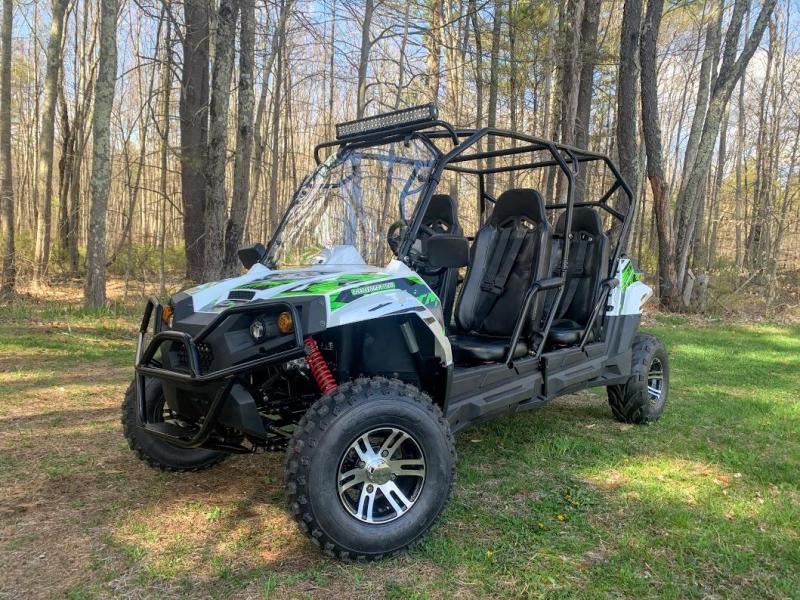 Special Offer! Trailmaster Challenger4 200EX 4 Passenger SIDE BY SIDE SPORT UTV WHITE Special Offer! Trailmaster Challenger4 200EX 4 Passenger SIDE BY SIDE SPORT UTV WHITE