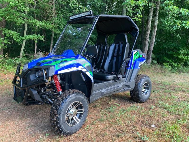 TrailMaster Challenger 200X EFI DELUXE 35MPH TEEN-ADULT SPORT UTV Blue TrailMaster Challenger 200X EFI DELUXE 35MPH TEEN-ADULT SPORT UTV Blue