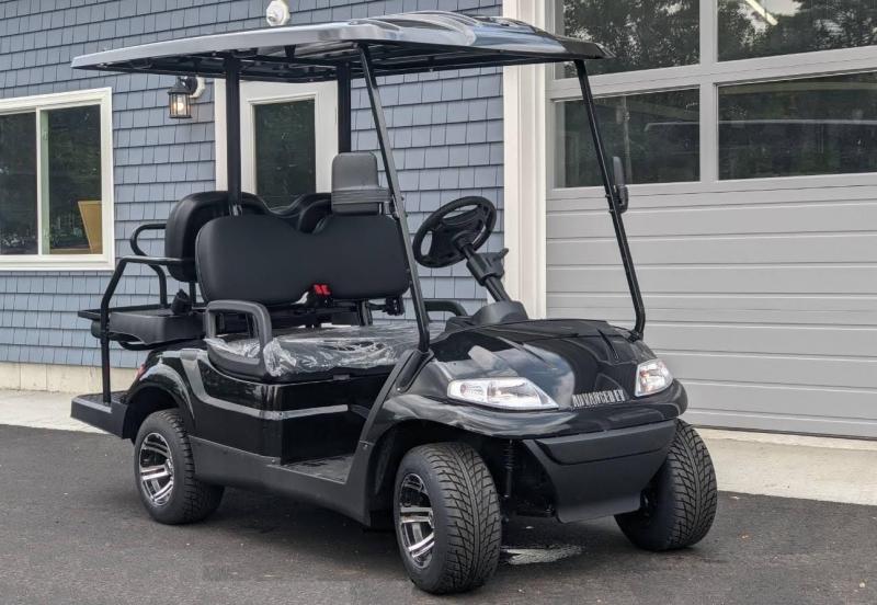 Summer Special!! 25 MPH NEW AEV LUXURY 48 Volt 4 PERSON electric golf car-Black Summer Special!! 25 MPH NEW AEV LUXURY 48 Volt 4 PERSON electric golf car-Black