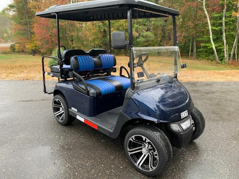 2021 Mid-South EZGO RXV 25MPH Street Legal 4 pass golf cart-Navy Blue 2021 Mid-South EZGO RXV 25MPH Street Legal 4 pass golf cart-Navy Blue