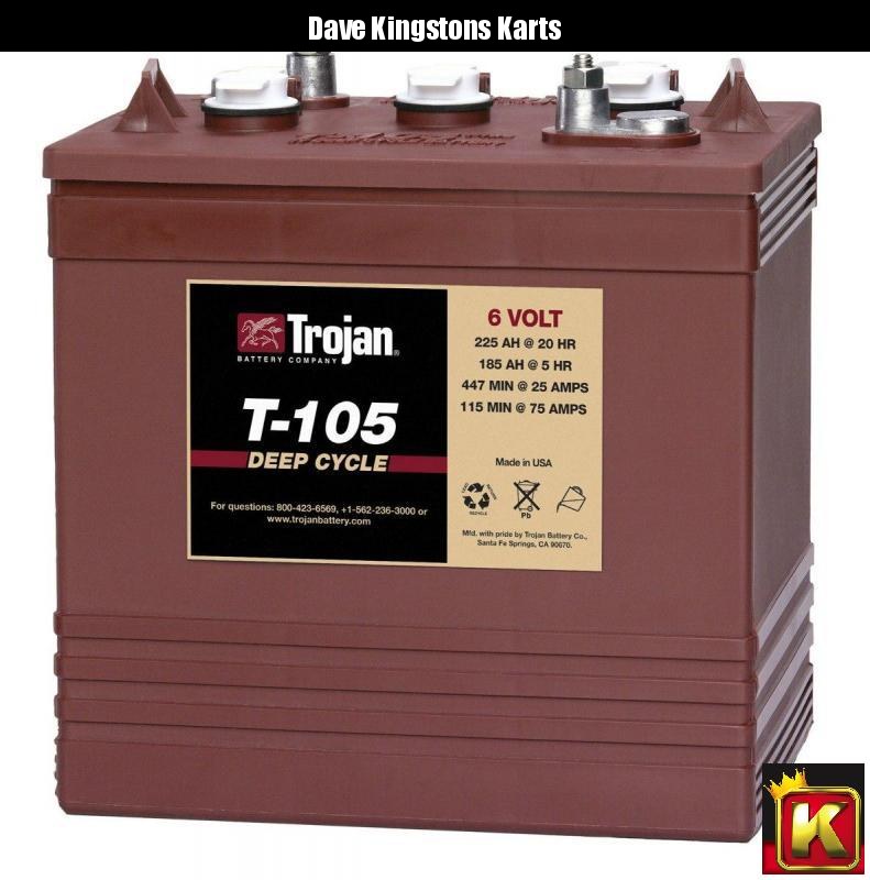 New Trojan T-105 Deep Cycle Battery-IN STOCK New Trojan T-105 Deep Cycle Battery-IN STOCK