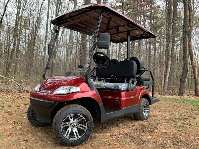 Early Bird Special!! 25 MPH NEW AEV Street Legal LSV LUXURY 48 Volt 4 PERSON electric golf car-Burgundy(compare to ICONi40) Early Bird Special!! 25 MPH NEW AEV Street Legal LSV LUXURY 48 Volt 4 PERSON electric golf car-Burgundy(compare to ICONi40)