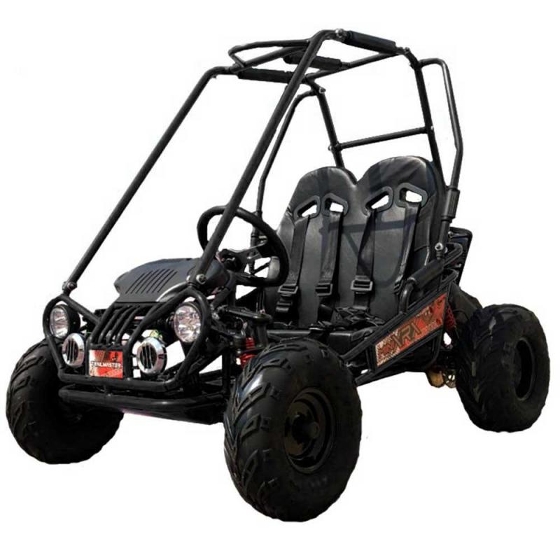 Trailmaster Mini XRX+ Go Kart Youth size ages 5-9 BLACK 12MPH Trailmaster Mini XRX+ Go Kart Youth size ages 5-9 BLACK 12MPH