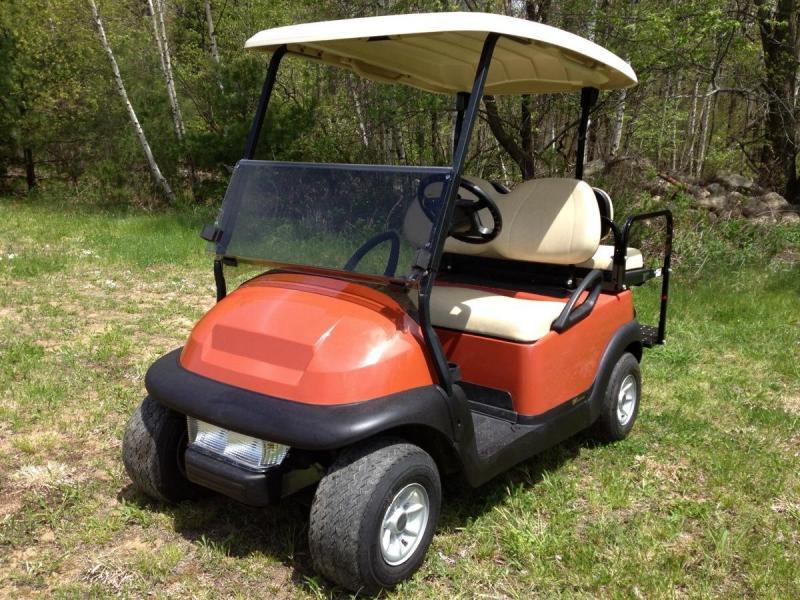 Club Car Precedent 4 Pass 48 volt BRICK RED 2019 BATTERY w/LED LIGHTS Club Car Precedent 4 Pass 48 volt BRICK RED 2019 BATTERY w/LED LIGHTS