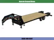 2023 PJ Trailers Classic Flatdeck with Singles (FS) Flatbed Trailer