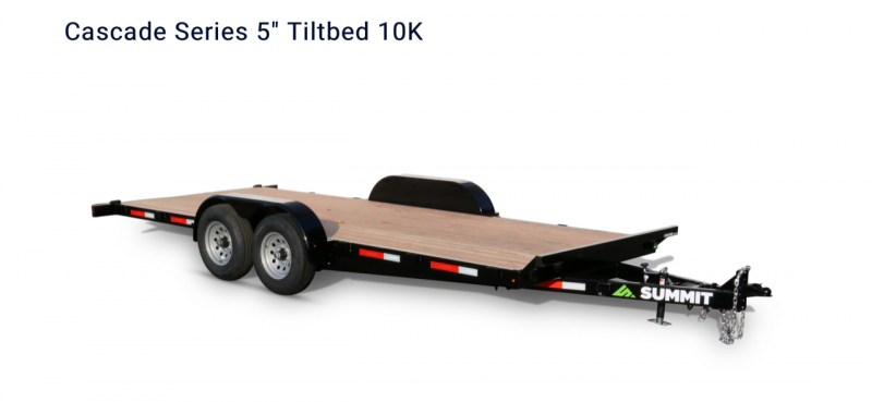 2023 Summit 7' x 18' Cascade 5" Tilt 10K w/ Removable Fenders Trailer 2023 Summit 7' x 18' Cascade 5" Tilt 10K w/ Removable Fenders Trailer