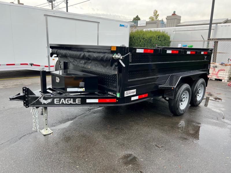 2024 Eagle Trailer 6.5' x 12' Raptor Dump 10K Dump Trailer Freeway