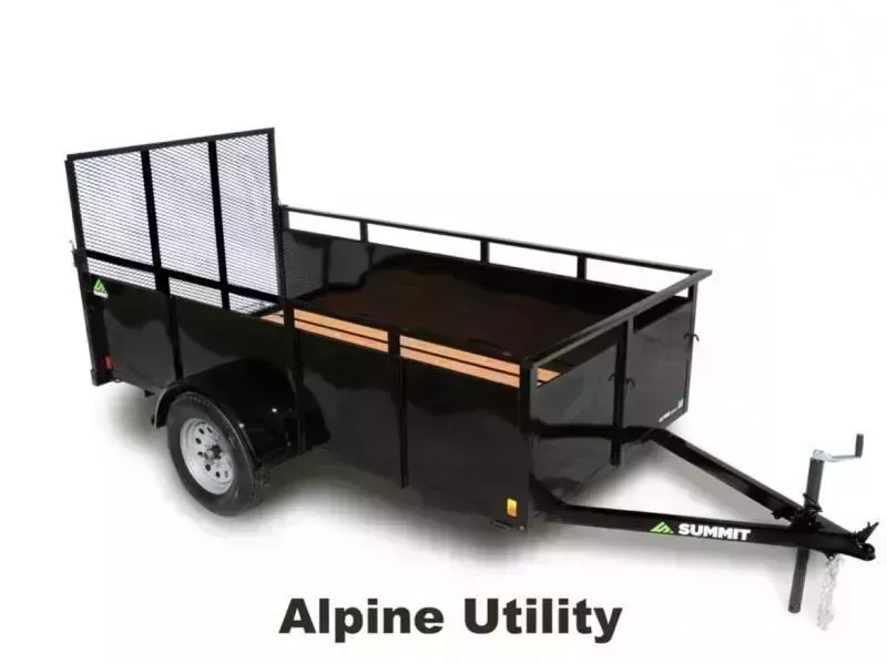 2026 Summit  5' X 10' Alpine Utility Utility Trailer