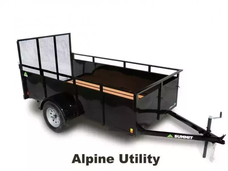 2026 Summit  6' X 12' Alpine Utility Utility Trailer