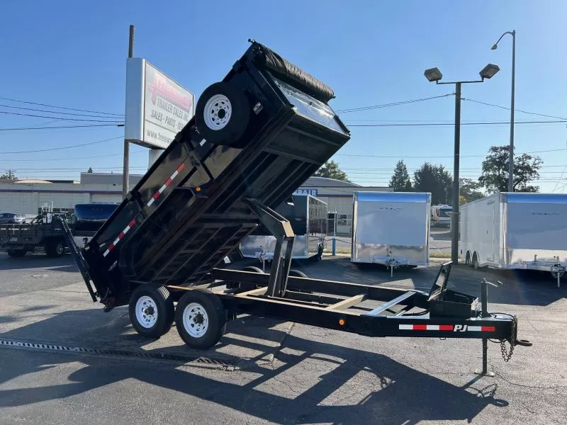 2020 PJ Trailers DM142 7' x 14' - 14K Dump Trailer Dump Trailer