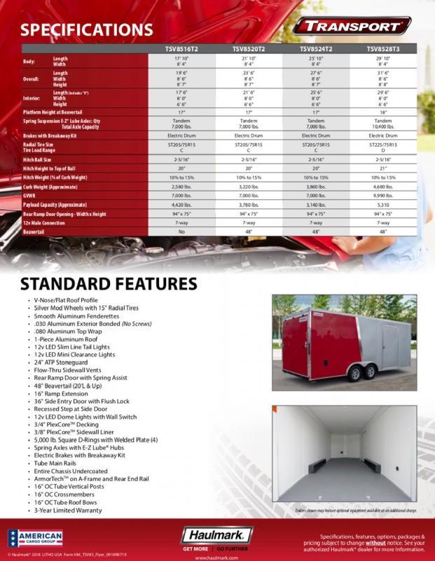 new Car Haulers / Racing Trailers Haulmark  for sale, in Tacoma, WA Thumbnail 8