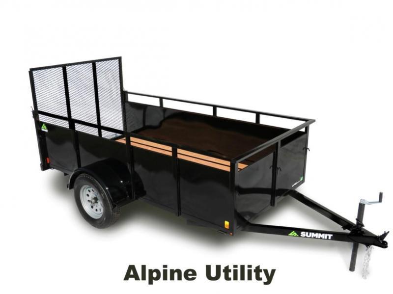 2022 Summit 6' X 10' Alpine Utility Utility Trailer 2022 Summit 6' X 10' Alpine Utility Utility Trailer