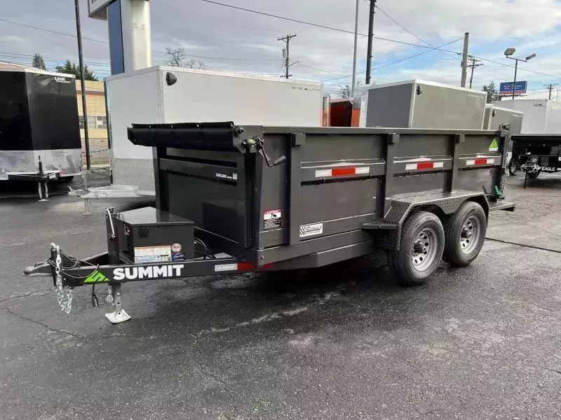 2026 Summit 6' x 12' Cascade Dump 10K Dump Trailer