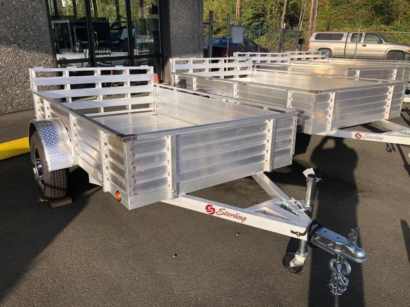 2020 Sterling Trailers 5' X 10' Aluminum 16" Solid Sides Utility Trailer 2020 Sterling Trailers 5' X 10' Aluminum 16" Solid Sides Utility Trailer