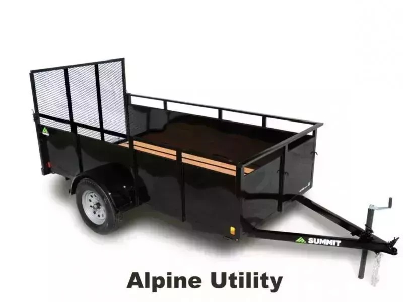 2026 Summit  5' X 10' Alpine Utility Utility Trailer