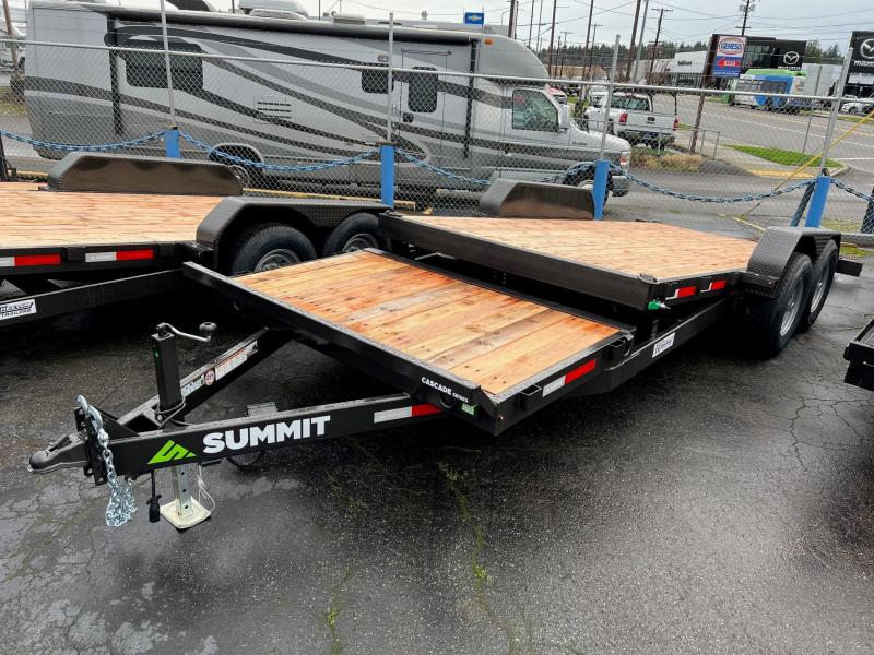 2022 Summit 7' x 20' Cascade 6" Split Tiltbed Flatbed Trailer 2022 Summit 7' x 20' Cascade 6" Split Tiltbed Flatbed Trailer