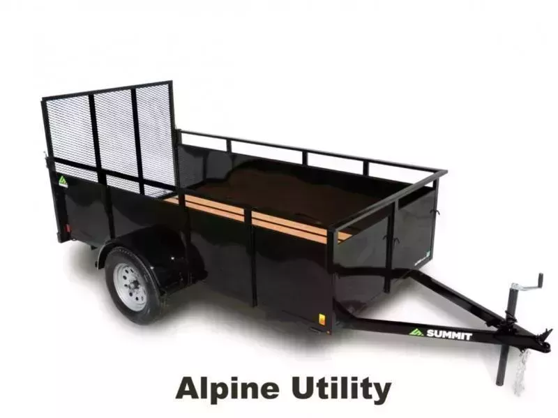 2026 Summit  6' X 12' Alpine Utility Utility Trailer