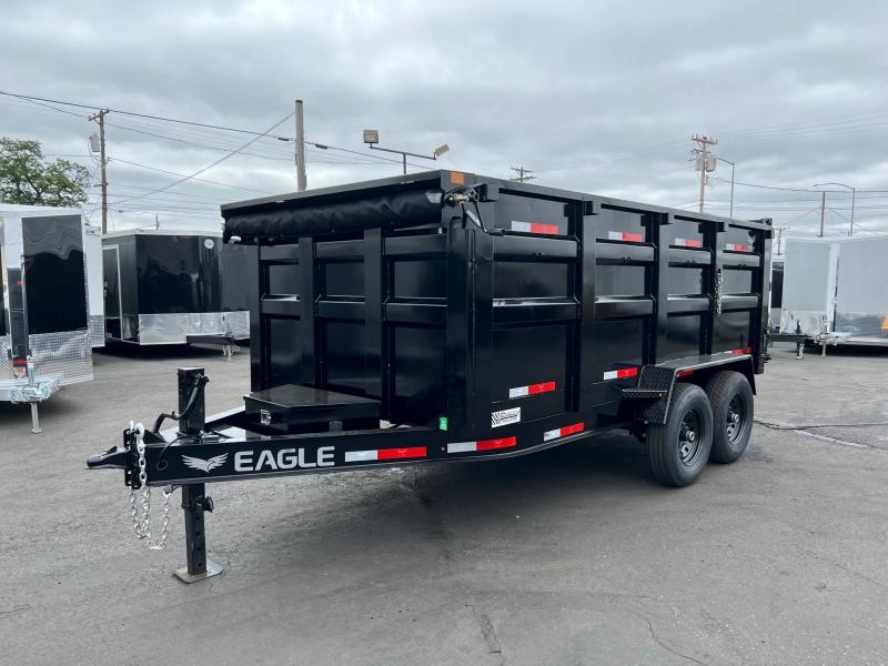Eagle Trailer 5' x 10' Eagle Series Dump 5.2K Dump Trailer Freeway