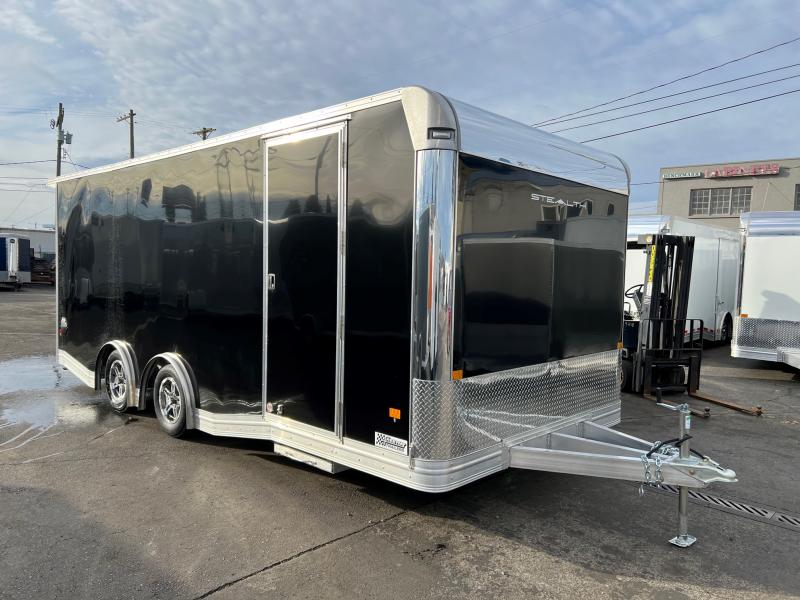 Alcom-Stealth 8.5' x 20' Stealth Car Hauler Car / Racing Trailer Alcom-Stealth 8.5' x 20' Stealth Car Hauler Car / Racing Trailer