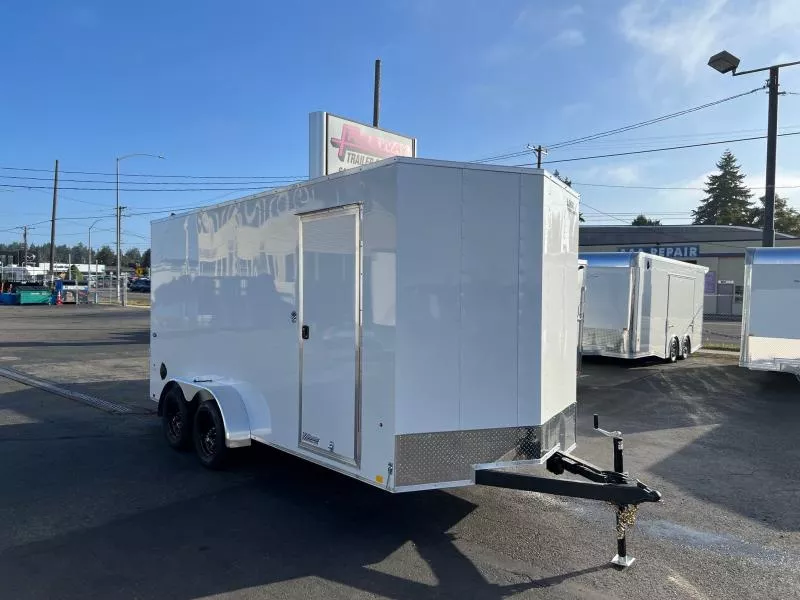 2026 Look 7' x 16' ST DLX V-Nose Enclosed Cargo Trailer 7K