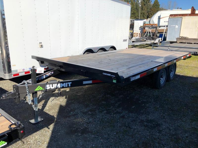 2021 Summit Cascade Deckover Flatbed Trailer 2021 Summit Cascade Deckover Flatbed Trailer