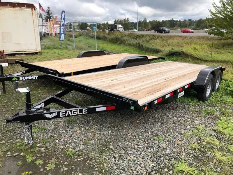 2026 7' x 16' - 4" Frame Eagle Trailer Flatbed