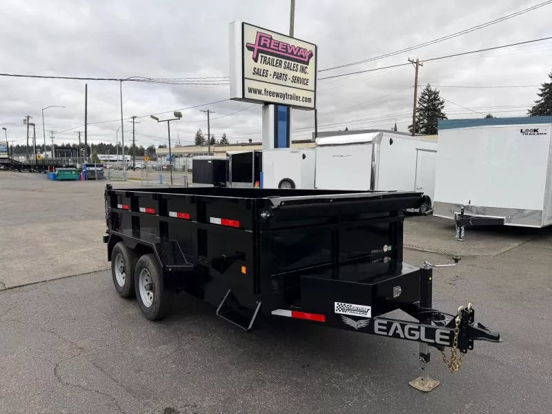 2026 Eagle Trailer 6' x 12' Eagle Heavy Duty Dump Trailer