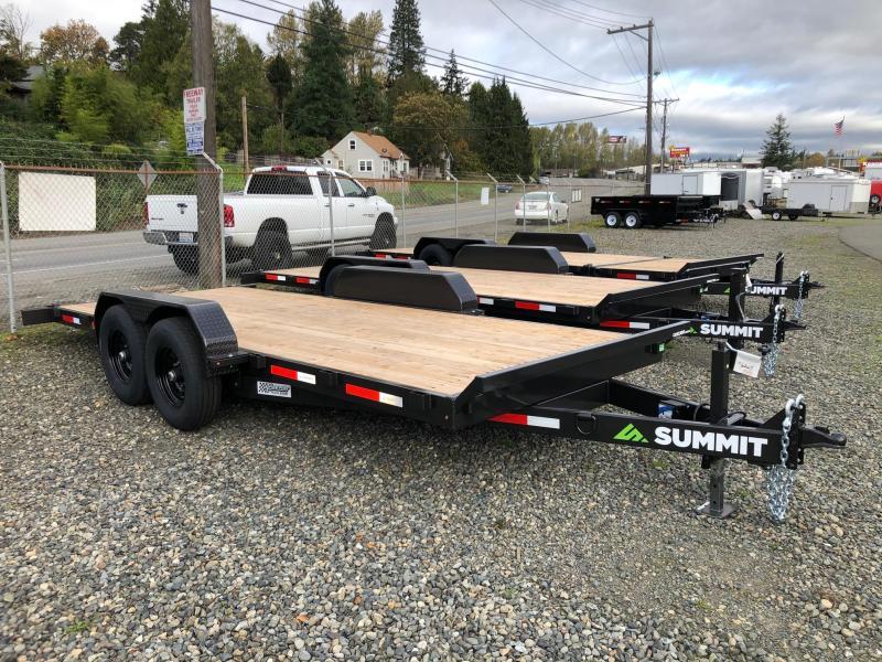 2021 Summit Cascade 6" Tiltbed Removable Fenders Flatbed Trailer 2021 Summit Cascade 6" Tiltbed Removable Fenders Flatbed Trailer