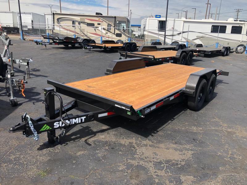 2021 Summit 7' X 18' Cascade 6" Tiltbed Removable Fenders Flatbed