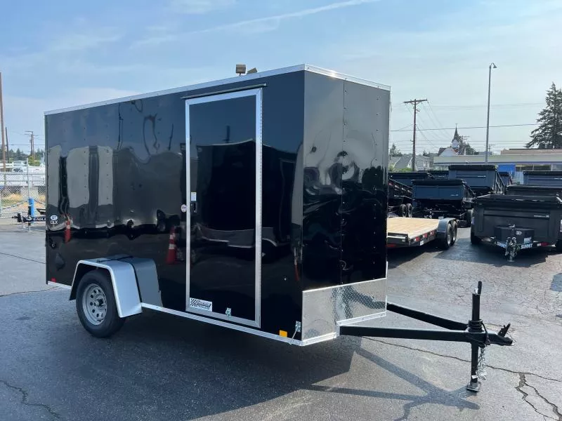 2026 Look 6' x 12' ST DLX V-Nose Single Cargo / Enclosed Trailer