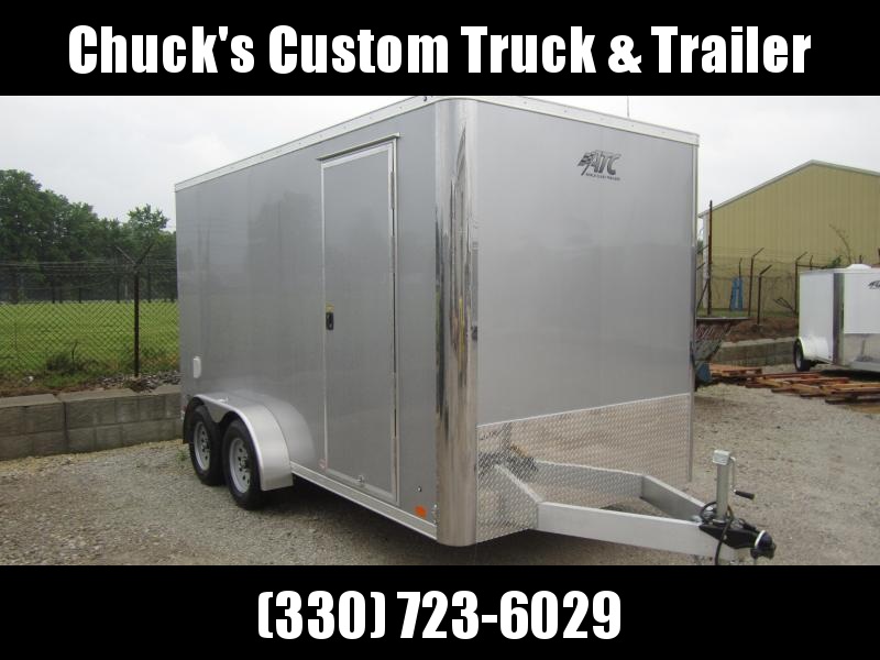 Aluminum Trailer Company 7X14 ATC RAMP DOOR Enclosed Cargo Trailer Aluminum Trailer Company 7X14 ATC RAMP DOOR Enclosed Cargo Trailer