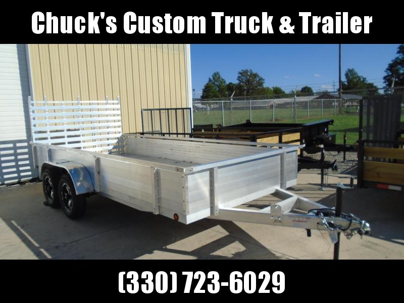 Primo TANDEM ALUMINUM 82"X18' Utility Trailer Primo TANDEM ALUMINUM 82"X18' Utility Trailer