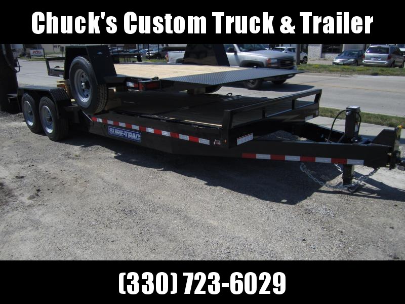 2021 Sure-Trac 7 x 18 + 4 Tilt Bed Equipment 16K 2021 Sure-Trac 7 x 18 + 4 Tilt Bed Equipment 16K