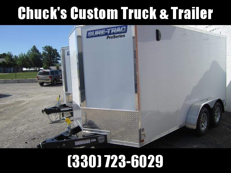 2021 Sure-Trac 7 x 14 Pro Series Wedge Cargo TA 7K 2021 Sure-Trac 7 x 14 Pro Series Wedge Cargo TA 7K