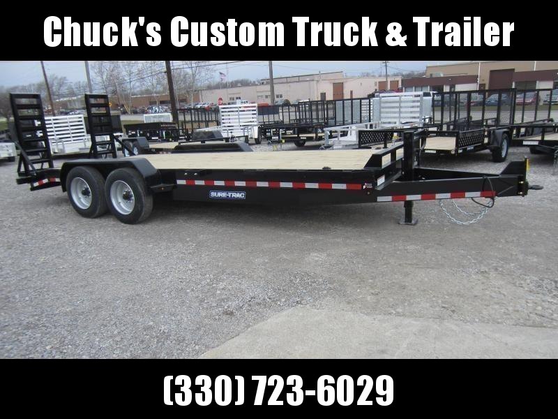 Sure-Trac 7 x 20 Equipment Trailer 16K Sure-Trac 7 x 20 Equipment Trailer 16K
