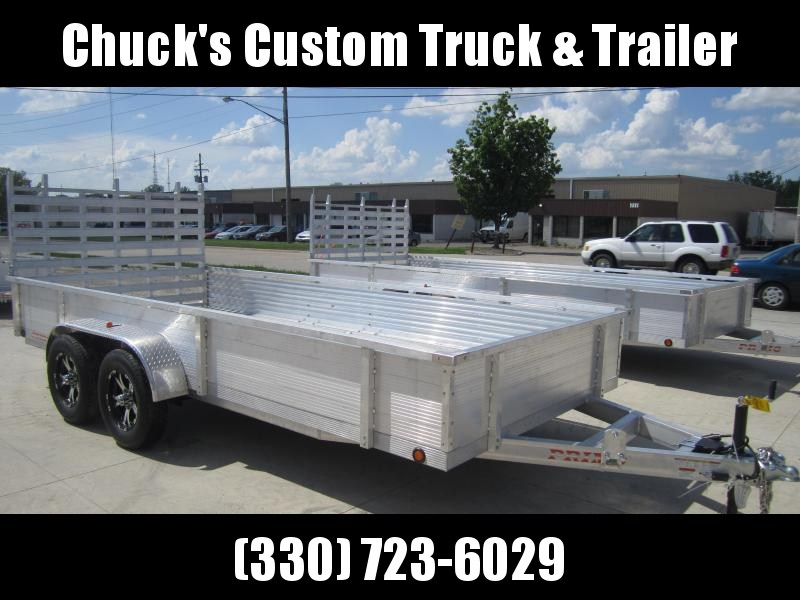 2020 Primo TANDEM ALUMINUM 82"X16' Utility Trailer 2020 Primo TANDEM ALUMINUM 82"X16' Utility Trailer