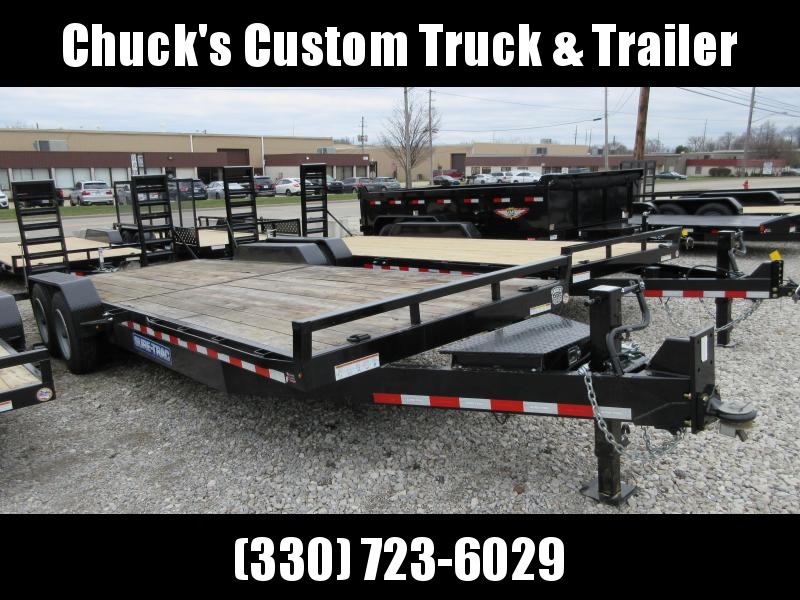 2021 Sure-Trac 7 x 22 (20+2) Equipment Trailer 16K 2021 Sure-Trac 7 x 22 (20+2) Equipment Trailer 16K
