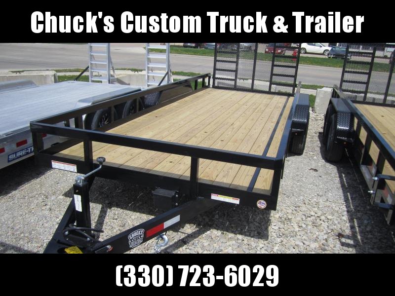 Sure-Trac 7 x 18 Tube Top Utility Trailer 10K Tan Sure-Trac 7 x 18 Tube Top Utility Trailer 10K Tan