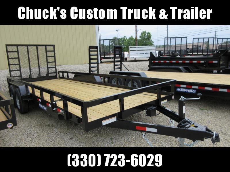 2023 Sure-Trac 7 x 20 Tube Top Utility Trailer 10K Tandem 2023 Sure-Trac 7 x 20 Tube Top Utility Trailer 10K Tandem