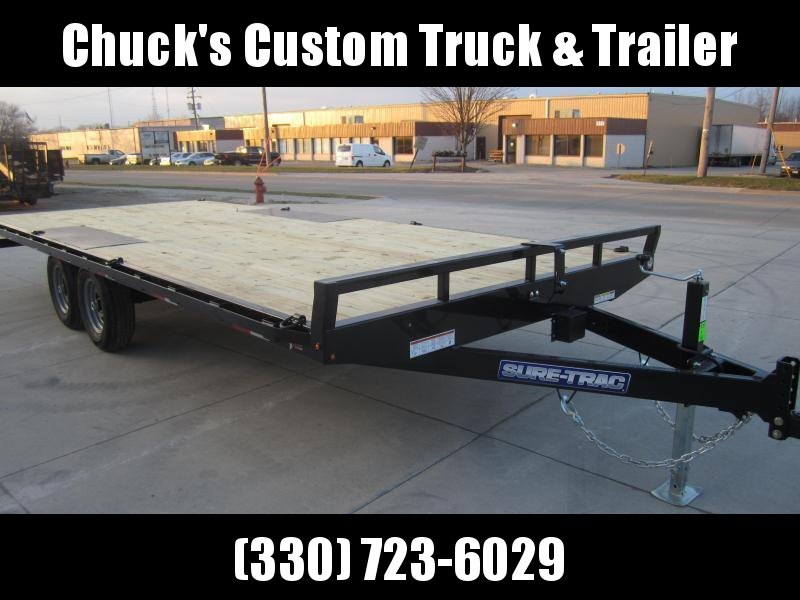 Sure-Trac 8.5 X 20 Flat Deck Deckover 10K Sure-Trac 8.5 X 20 Flat Deck Deckover 10K