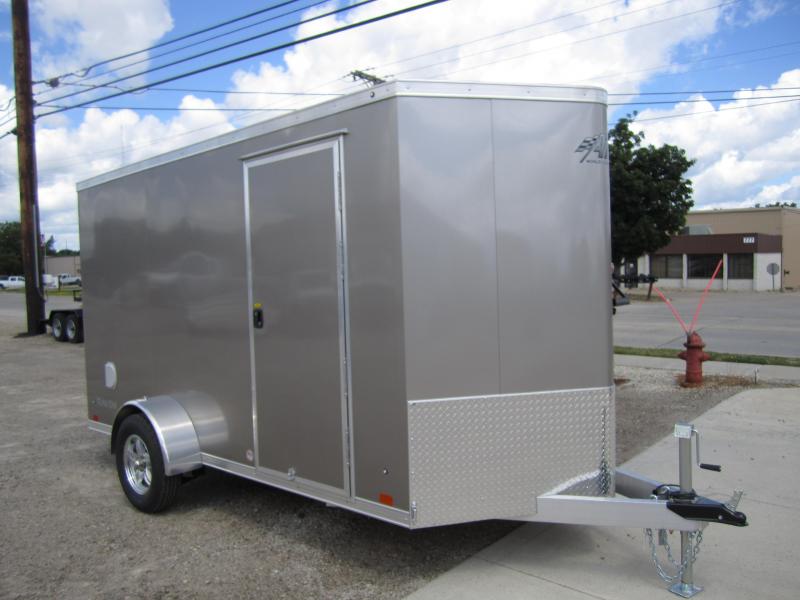 2021 ATC 6'X12' RAVEN RAMP DOOR WEDGE NOSE Enclosed Cargo Trailer in ...
