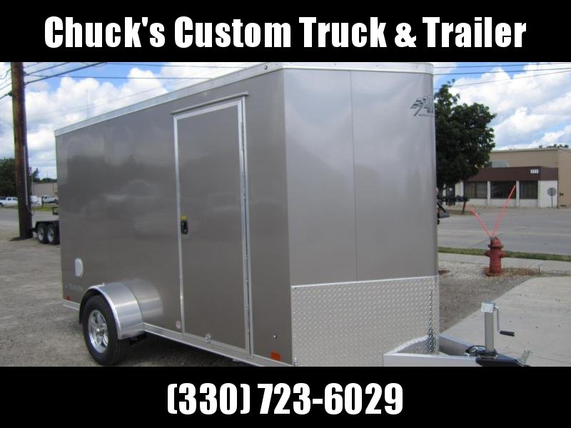 2021 ATC 6'X12' RAVEN RAMP DOOR WEDGE NOSE Enclosed Cargo Trailer 2021 ATC 6'X12' RAVEN RAMP DOOR WEDGE NOSE Enclosed Cargo Trailer