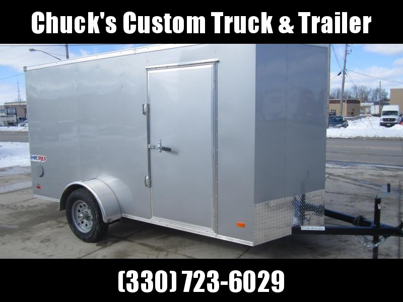 Bravo Trailers 6'X12' HERO RAMP DOOR Enclosed Cargo Trailer Bravo Trailers 6'X12' HERO RAMP DOOR Enclosed Cargo Trailer