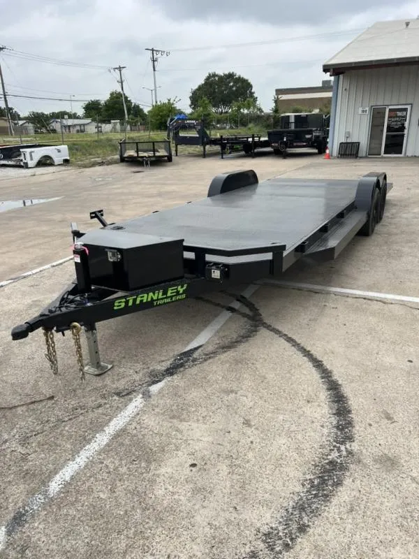2026 Stanley Trailers 83"X24' Split Tail 12k gvwr Car Hauler
